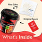 O'Food Original Cup Tteokbokki Pack Of 6, Authentic Spicy Korean Street Food, Gluten-Free Korean Rice Cakes, Microwaveable & Ins