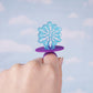 Disney Frozen Lollipop Rings, Individually Wrapped Candy Assorted Suckers, Themed Birthday Party Favors, 18 Count
