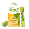 Teazen Korean Plum Kombucha Tea, Electrolyte Powder & Hydration Drink Mix, Sugar Free, Live Probiotics & Prebiotics, 10 Sticks,
