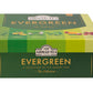 Ahmad Tea Green Tea, Evergreen S , 60 Foil Teabags, Caffeinated, Sugar-Free, Model 113