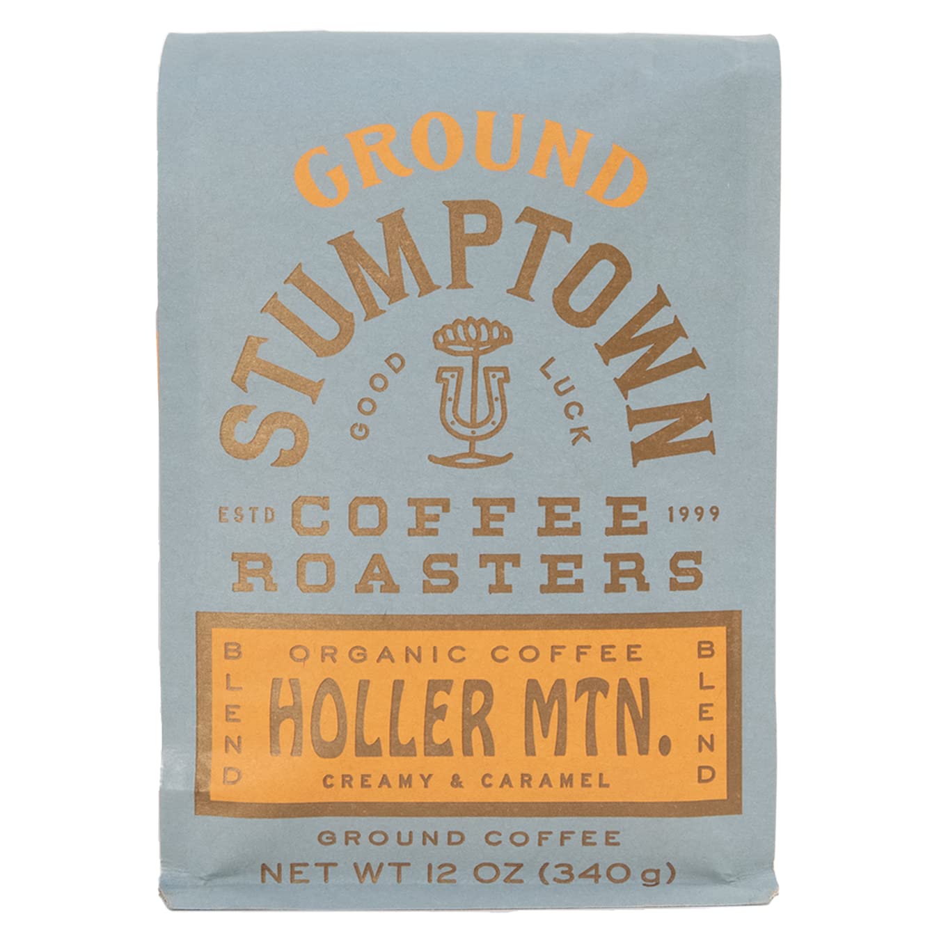 Stumptown Coffee Roasters, Organic Medium Roast Ground Coffee - Holler Mountain 12 Ounce Bag, Flavor Notes Of Citrus Zest, Caramel And Hazelnut