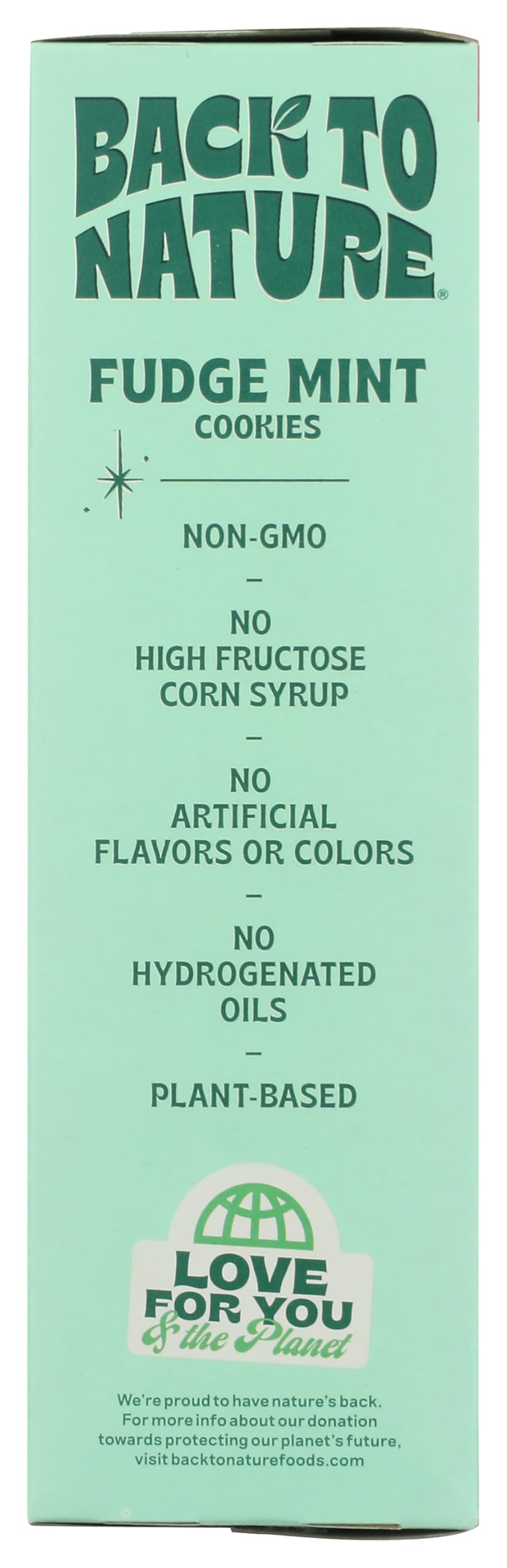 BACK TO NATURE Fudge Mint Cookies, 5.5 OZ