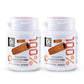 DC24 DAILY CARE 100% Xylitol Gum, No Aspartame, Sugar Free Chewing Gum, Natural Cinnamon Flavor, Gluten Free, Vegan, 60 Pieces, 