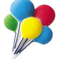 Lucks Dec-Ons Decorations Molded Sugar/Cup-Cake Topper, Balloon Cluster, 2.5 Inch, 40 Count
