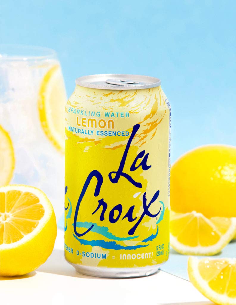LaCroix Sparkling Water, Lemon, 12 Fl Oz (pack of 12)