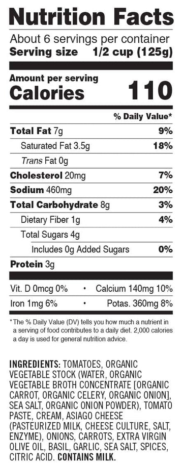Sonoma Gourmet Slow Simmered Tomato Asiago Pasta Sauce | No Sugar Added | Made With Fresh Ingredients | 25 Ounce Jars (Pack Of 4