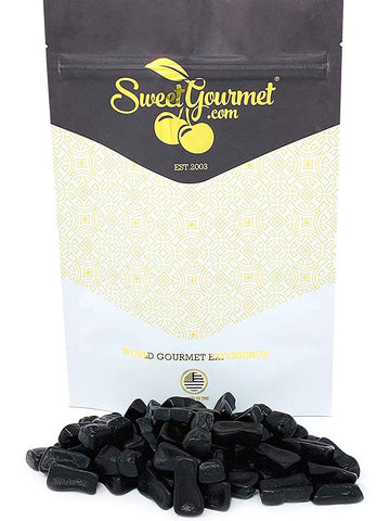 SweetGourmet Premium Dutch Licorice Cats | Sweet Black Licorice | 1 Pound