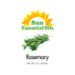 Sun Essential Oils 16Oz - Rosemary Essential Oil - 16 Fluid Ounces