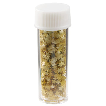 Wilton Edible Accents Gold Stars - Add An Edible Glimmering Touch To Your Cookies, Cakes And Cupcakes, Sprinkle In Drinks For A