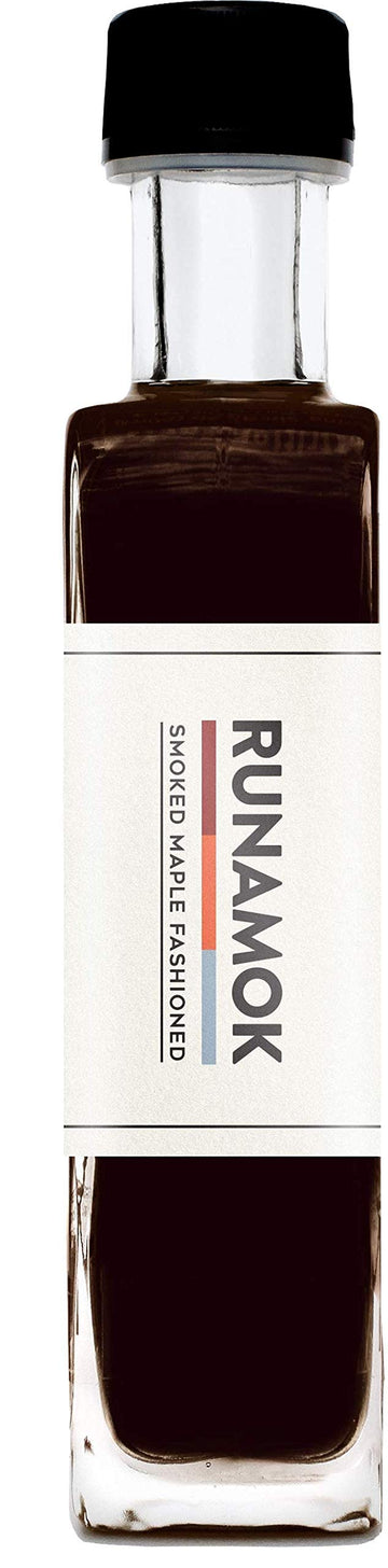 Runamok Organic Smoked Maple Cocktail Syrup | Non-  ic Mixer | 8.45 Fl Oz
