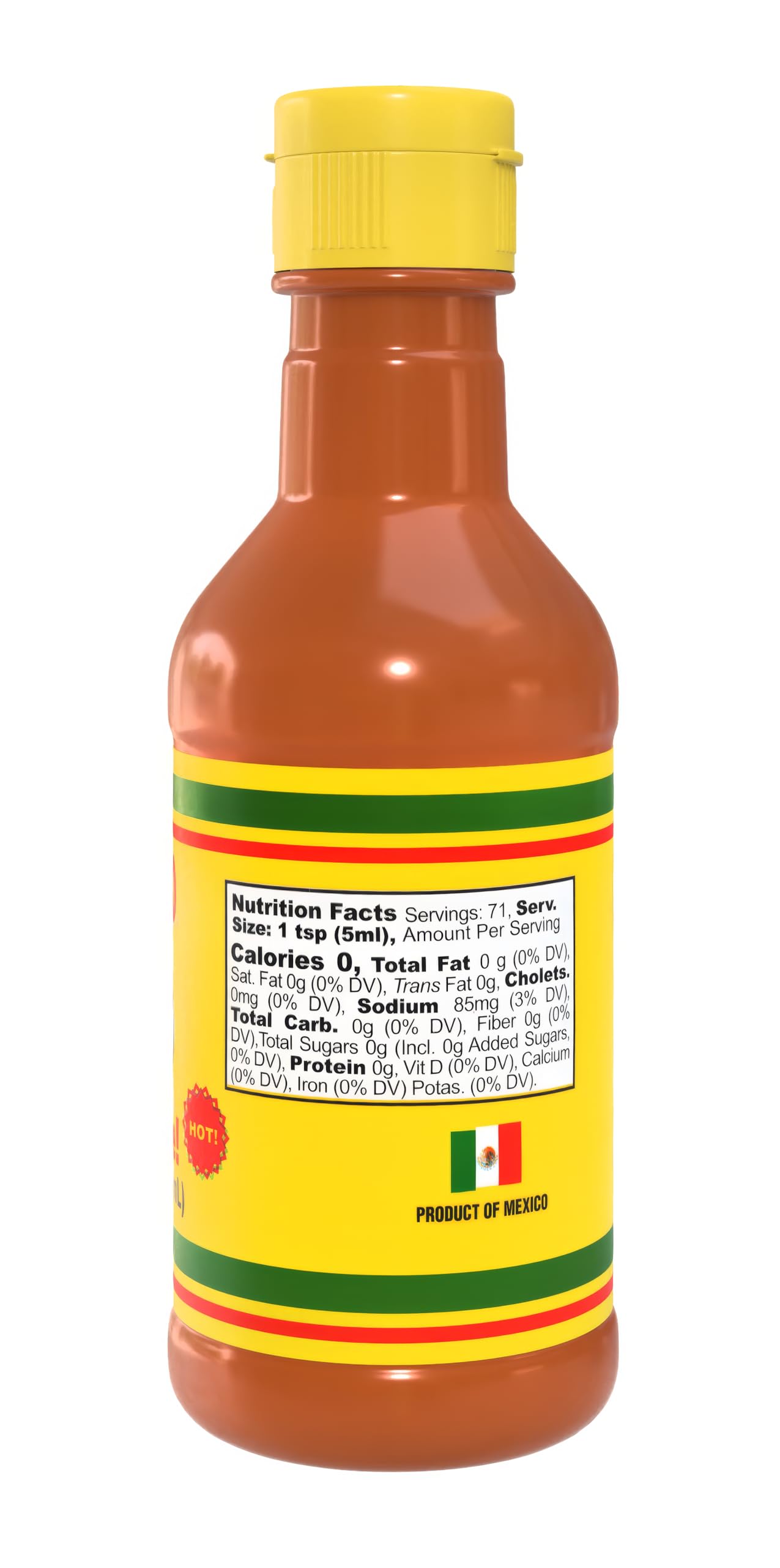 El Pato Hot Sauce Authentic Mexican Salsa Picante Red Spicy Sauce, 12 Fl Oz