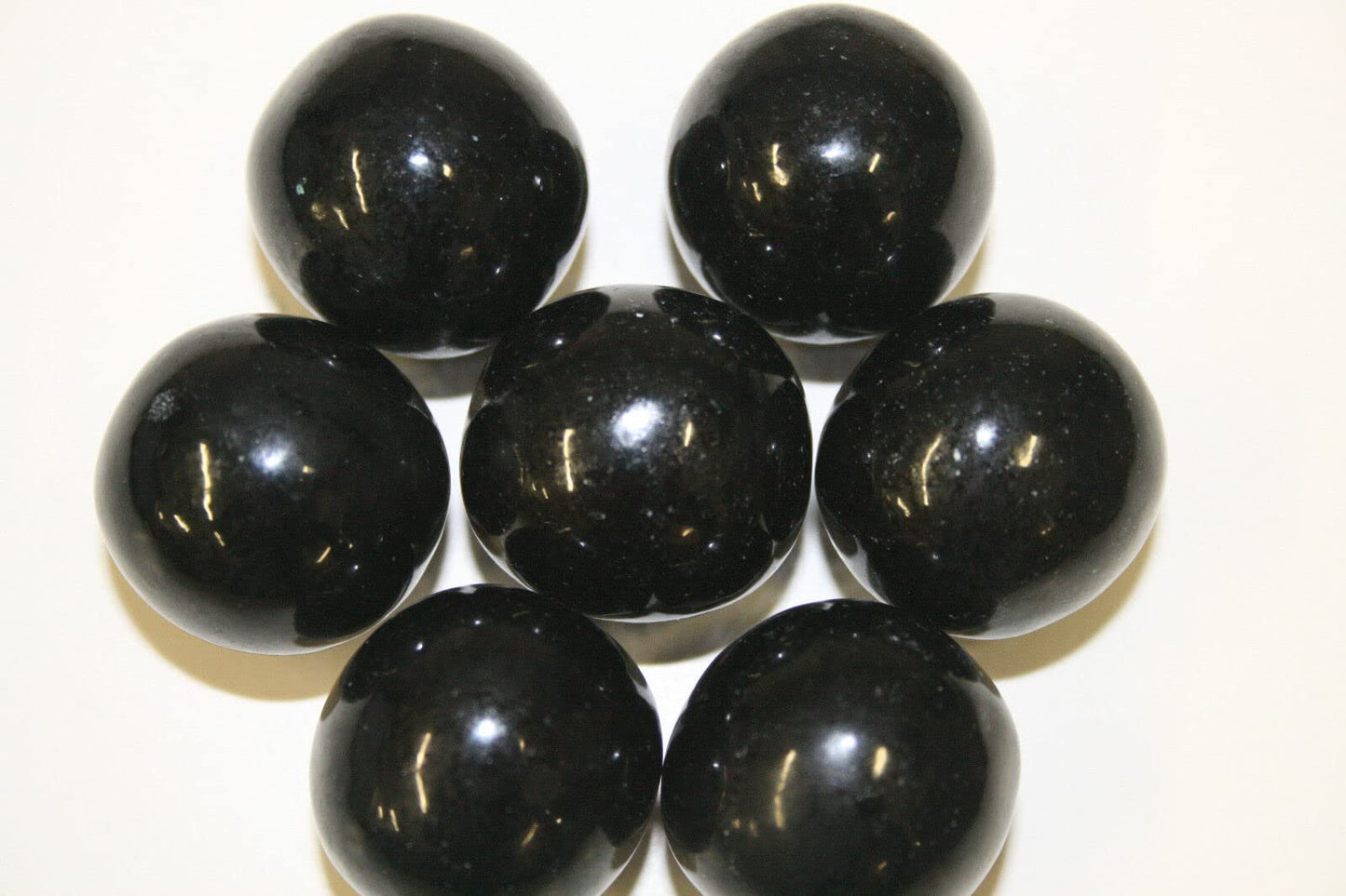 Bayside Candy 1" Large Gumballs - Colored Gumball Collection - Gumball Machine - Black Gumballs 1" Large (1Lb)