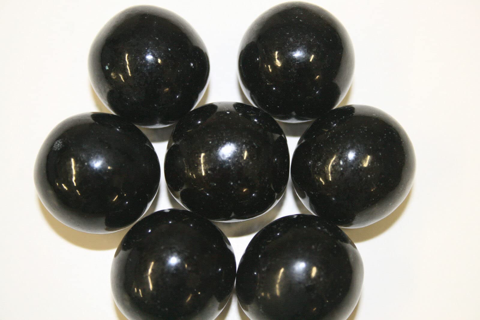 Bayside Candy 1" Large Gumballs - Colored Gumball Collection - Gumball Machine - Black Gumballs 1" Large (1Lb)
