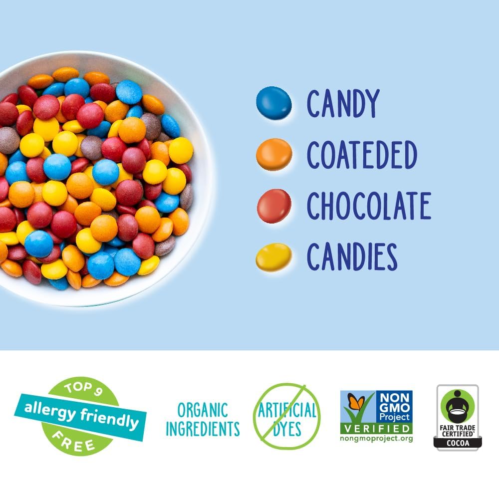 Yumearth Choco Yums, 5- 0.7 Ounce Snack Packs, Allergy Friendly, Gluten Free, Non-Gmo, Vegan, No Artificial Flavors Or Dyes (Pac