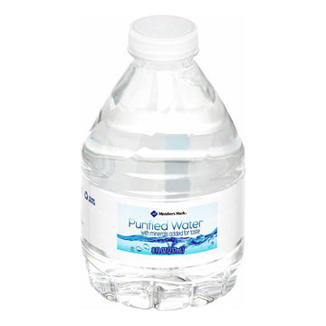 Generic Purified Water Mini Bottles, 8 oz, Pack of 800, Bulk Small Bottles