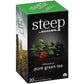 Steep By Bigelow Organic Pure Green Tea, 20 Total Tea Bags