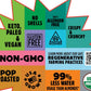 Top Fox Snacks - Organic Pop-Roasted Pumpkin Seeds I Healthy Protein Snacks- Gluten Free- Keto And Vegan Friendly (Bbq, 3.5Oz - 2 Pack)