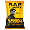Lil Baby Cheddar + Sour Cream | Rap Snacks, Riega Snacks | 2 Ounce Pack of 6