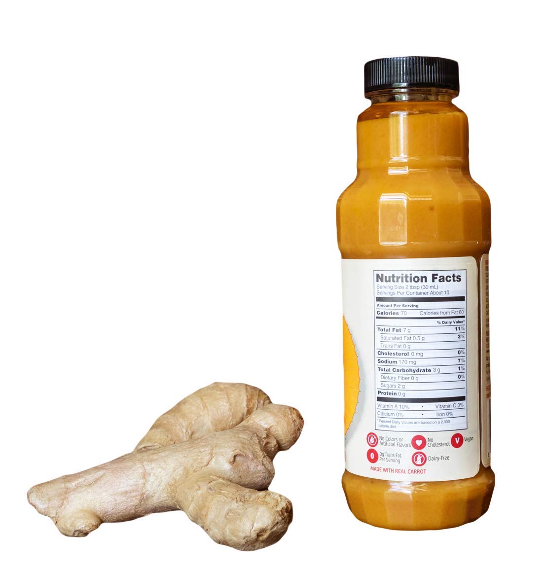 Wafu Ginger Carrot Dressing, 9.8 Ounce Bottle
