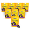 Sunsweet Pitted Prunes with Probiotics, Unsweetened, Dried, Gluten Free, Elderberry Flavor, 6oz, 8 Pack