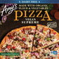 Amys Frozen Pizza, Supreme Vegan Pizza, Made With Organic Flour and Vegetables, Frozen Meals, 14.0 Oz