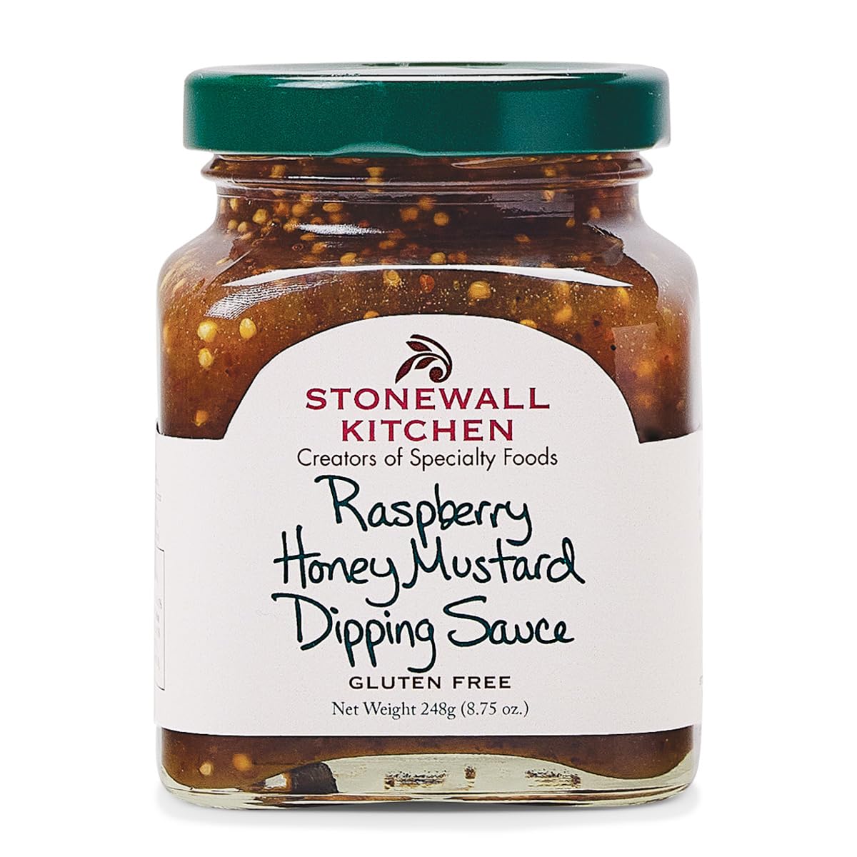 Stonewall Kitchen Raspberry Honey Mustard Dipping Sauce, 8.75oz, 8.54 x 1.69 x 9.69 inches
