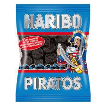 Haribo Piratos, Salmiak, 200 G