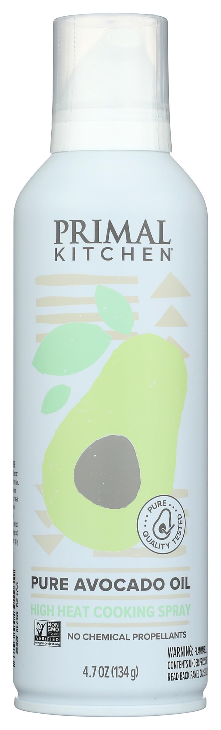 Primal Kitchen Avocado Oil Spray Whole 30 Approved & cold Pressed 1 can - 4.7 Ounce