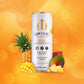 UPTIME Energy Drink, Mango Pineapple, Sugar Free, 12 Pack, 142mg Caffeine, 12 Fl Oz Cans