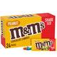M&M'S Peanut Chocolate Candy, Full Size, Pack Of 24 Bulk Candy Chocolate