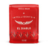 Intelligentsia Coffee, Medium Roast Whole Bean Coffee - El Diablo 12 Ounce Bag with Flavor Notes of Blackstrap Molasses, Cola an