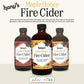 Hanys Harvest Maple Honey Fire Cider - All Natural Wellness Tonic, 32 oz, Gluten-Free, Small-Batch, Handcrafted