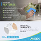 Aidea Cleaning Wipes, Handy Wipes-80Ct(1 Pack), Multi-Purpose Towel Reusable Cleaning Cloths, Domestic Cleaning Wipes, Cleaning