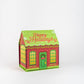 Christmas Cookie House Gift Box With 2 Cookie Flavors Inside By Send A Cake – Hot Chocolate & Snickerdoodle Sugar Cookies – Festive Holiday Gift For Women, Men, Sister, Mom, Dad, Best Friend, Mature-Themeds, Kids