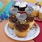 GRAPHICS & MORE Cupcake Picks Set of 6 - Acrylic Heart Toppers - Southwestern Oklahoma State University