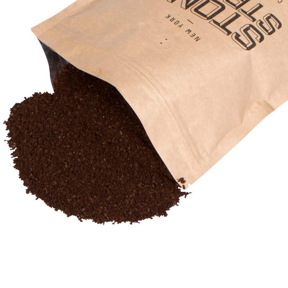 Stone Street Cold Brew Coffee, Dark Roast, High Caffeine, Coarse Ground, 16 Ounce