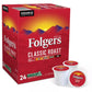 Folgers Classic Roast K-Cup for Keurig malt-inspired, 48 Count, Pack of 1