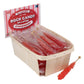 Espeez Extra Large Red Rock Candy Sticks - 24 Individually Wrapped Strawberry Lollipops for Candy Buffets, Birthdays, and Celebrations