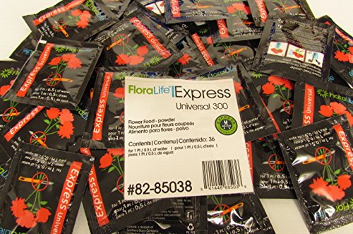 Cut Flower Food Floralife Flower Food Powdered Packets - Pack Of 36 Express Universal Packets