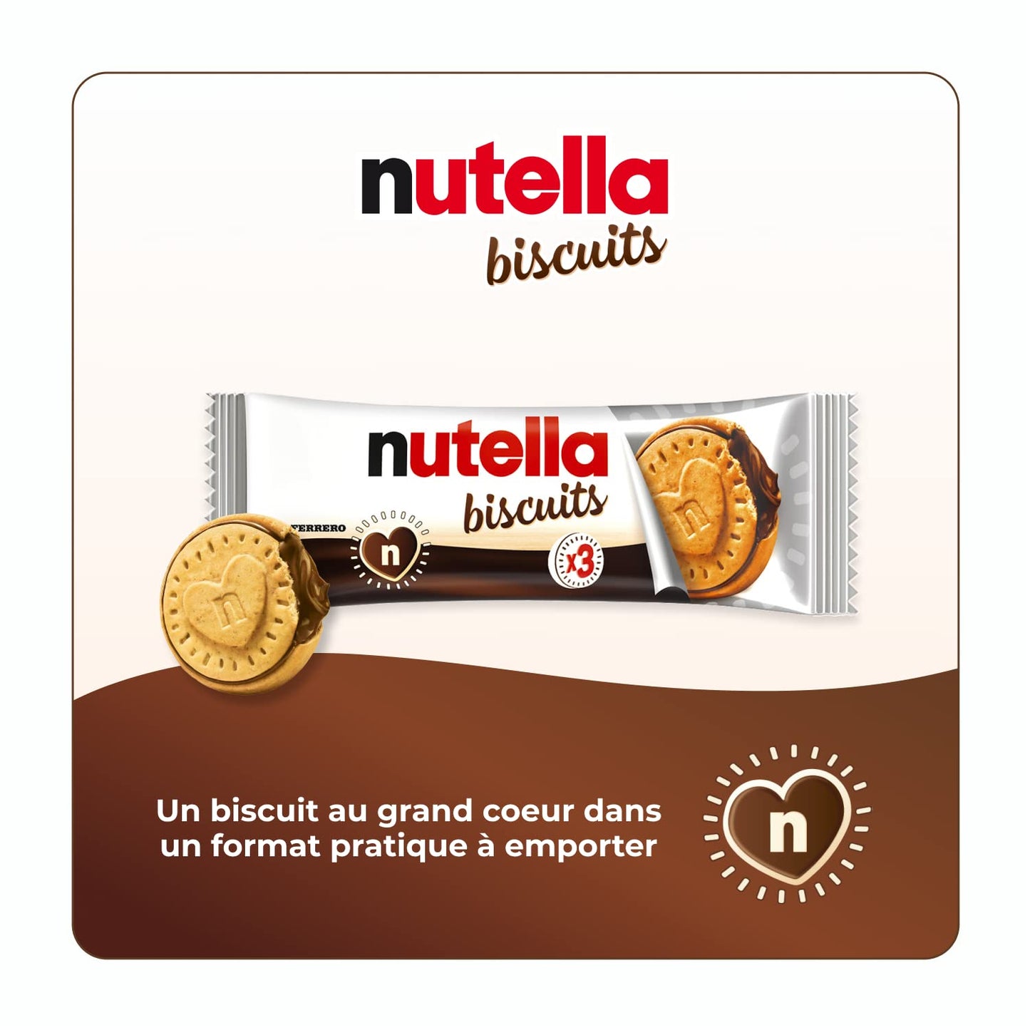 Nutella Biscuits (Box of 2, Pack of 56)
