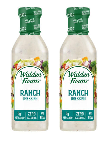 Walden Farms Ranch Dressing 12 Fl Oz (Pack of 2)