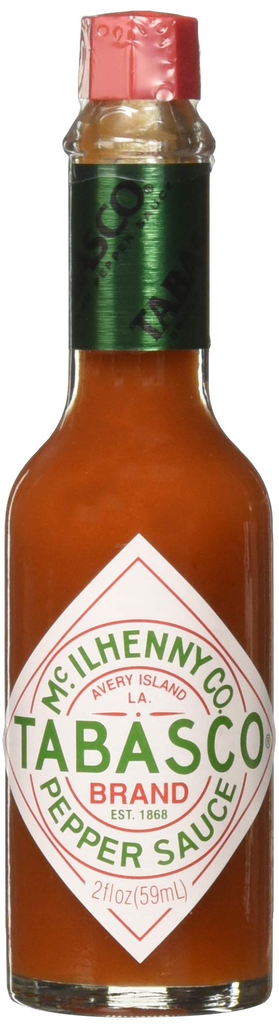 Tabasco Original Flavor Pepper Sauce, 2 Oz (2 Pack)
