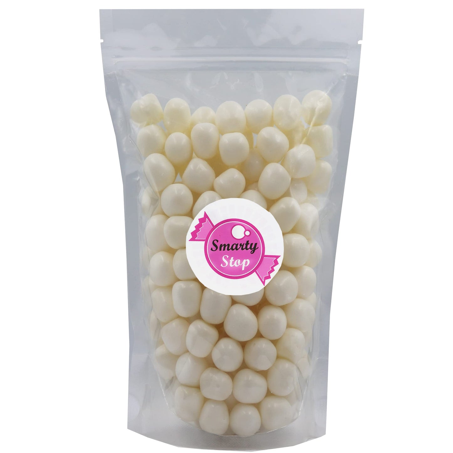 Smarty Stop Fruit Sours Chewy Candy Balls (White Pina Colada, 2 Pound (Pack of 1))