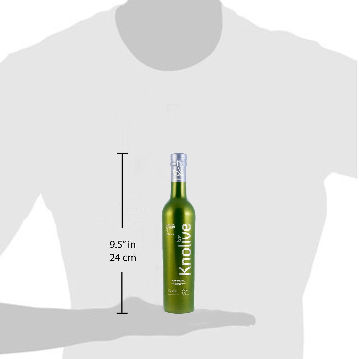 Knolive Extra Virgin Olive Oil | Award-Winning Spanish EVOO | First Cold Pressed | 16.9 fl oz (500 ml) | Fresh Harvest 2019/2020