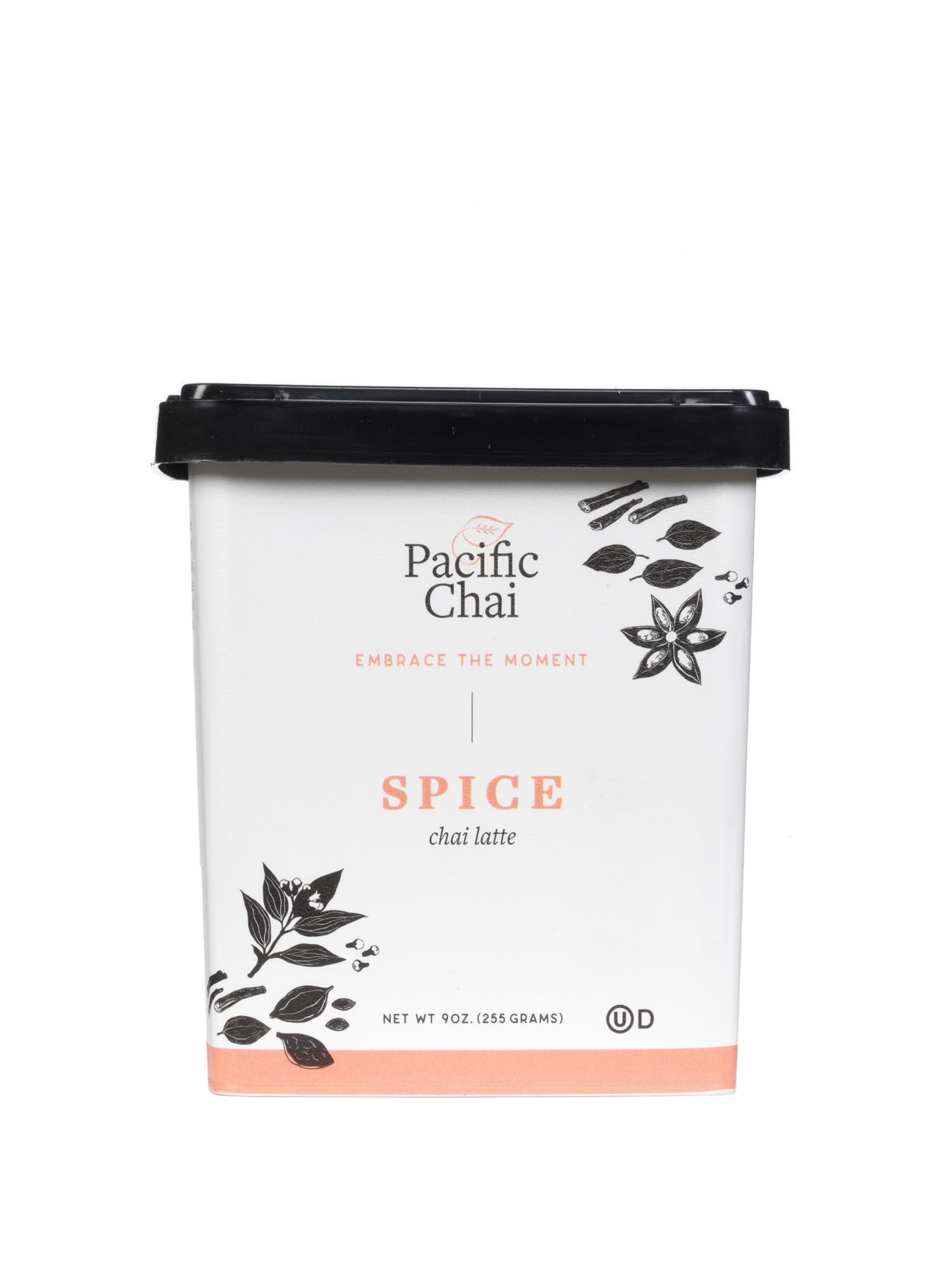 Pacific Chai Latte Mix Variety Pack, 1 Vanilla Chai Latte & 1 Spice Chai Latte, 9 Ounce Canisters (2 CT Variety Pack)