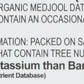 BARD VALLEY Organic Pitted Fresh Medjool Dates, 12 OZ