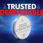 Acdelco Cr2032 3V Lithium Coin Cell Battery, Watch And Electronics Button Batteries, 6 Count