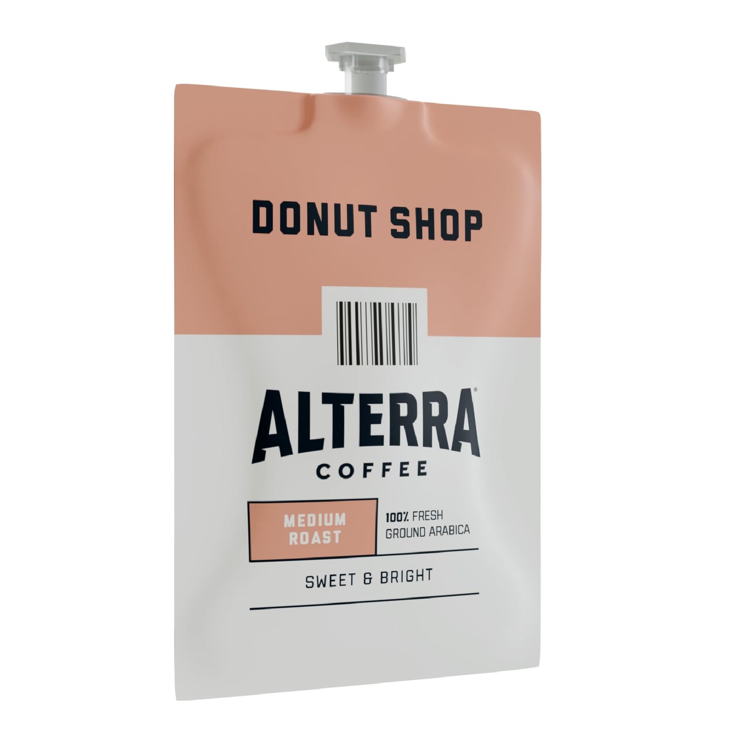 Alterra A200 Alterra Donut Shop Blend Med/Balanced Coffee 100/Ct Bk