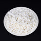 Kasvan White Heart Shapes Sprinkles - Edible Candy Pearls 130G/4.58 Oz, Mix Size, Baking Cake Decorations, Ice Cream Toppings An