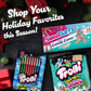 SweeTarts Mini Holiday Candy Canes, Holiday Candy, Christmas Stocking Stuffers for Kids, 4.8 oz Box